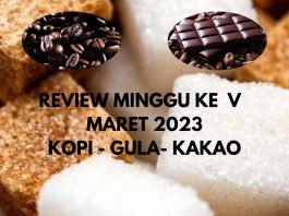 review minggu V, kopi, gula, kakao